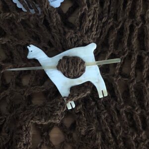 Alpaca Shawl Pin Closure