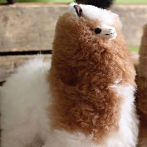 Toy, Plush Alpaca Figurine, Medium