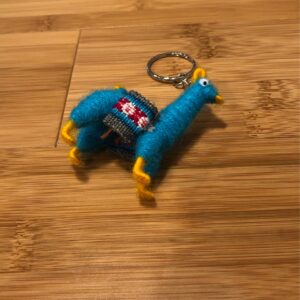 Toy Colorful Alpaca Keychain