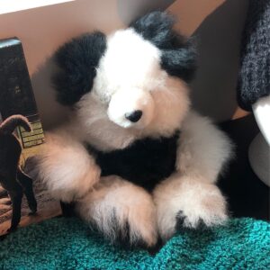 Toy, Plush Alpaca Figurine, Small Stuffed Bear,