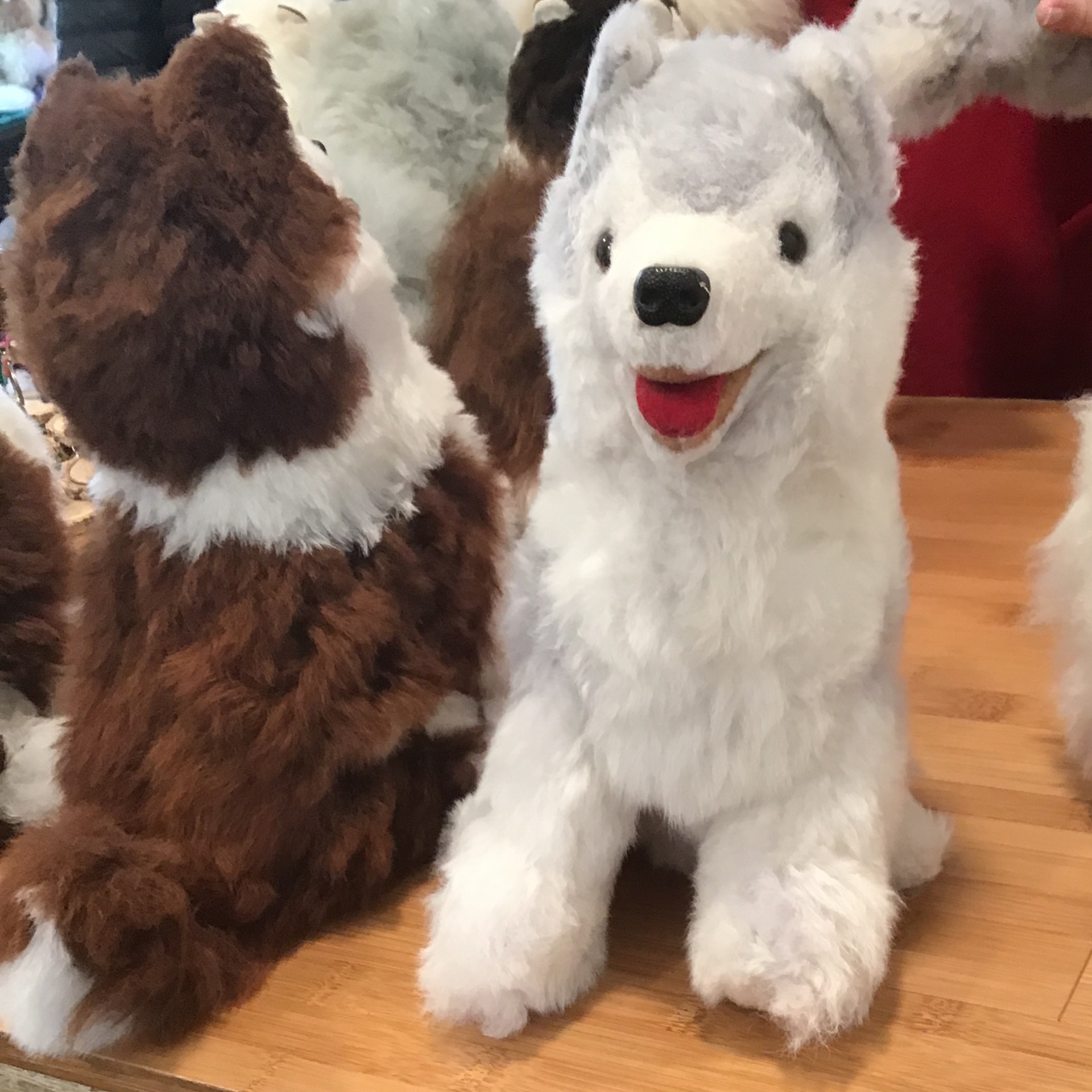 Toy, Plush Alpaca Figurine, Dog